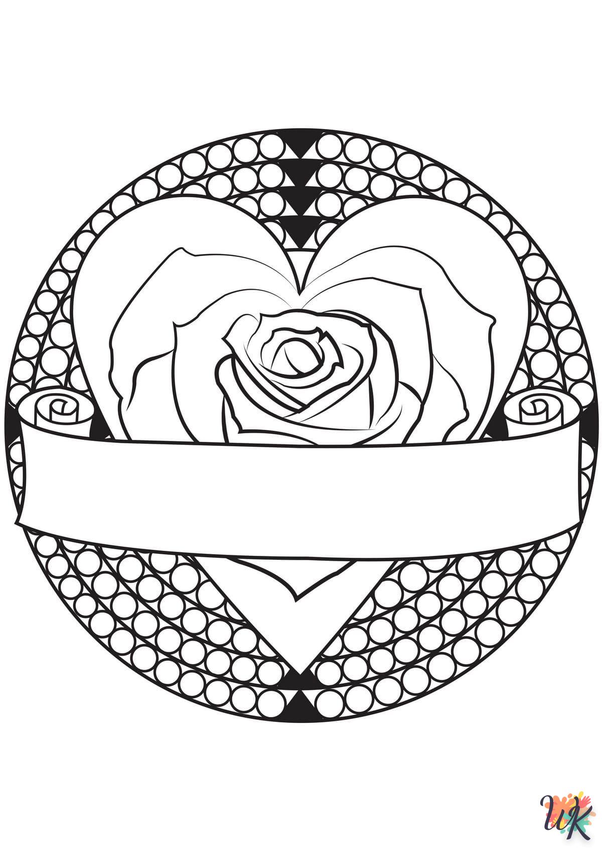kleurplaten hartjes 15
