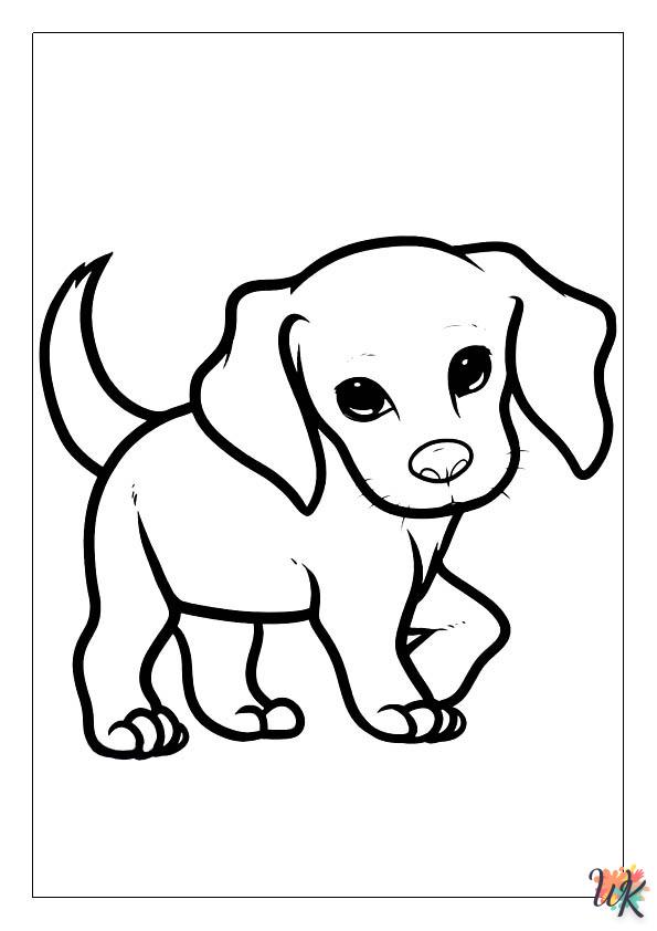 Hond 16 kleurplaten hond 26