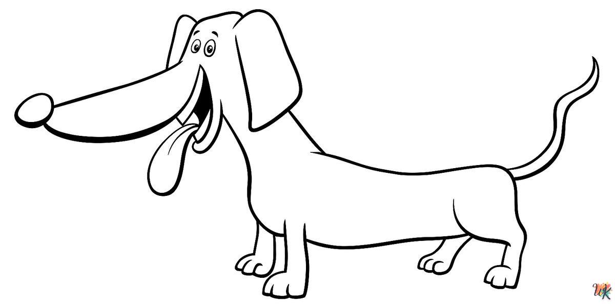 Hond 31 kleurplaten hond 8