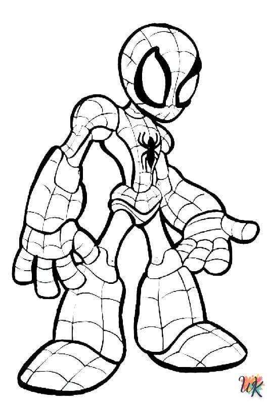 kleurplaten spiderman