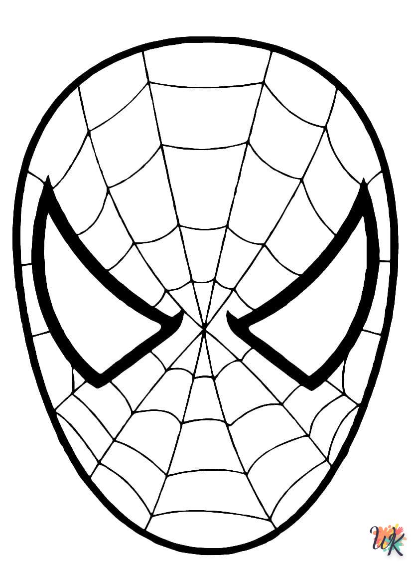 kleurplaten spiderman 6