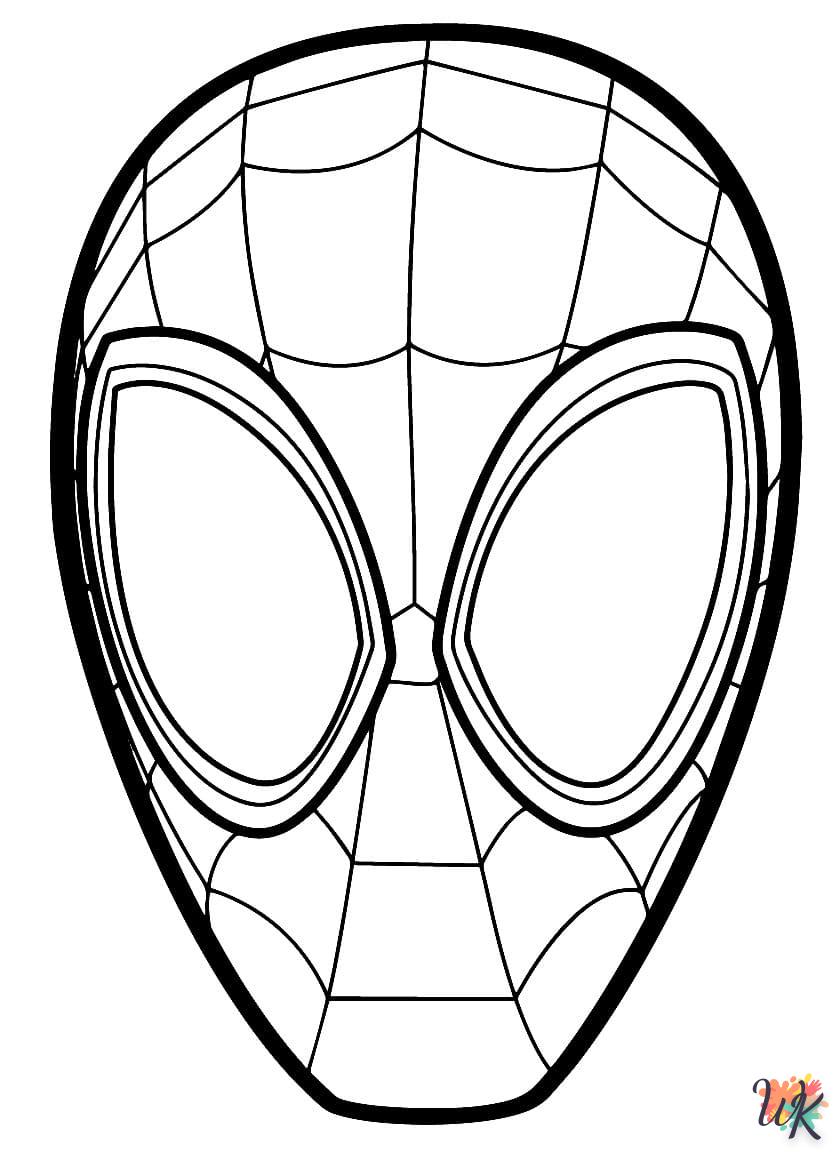 kleurplaten spiderman 7
