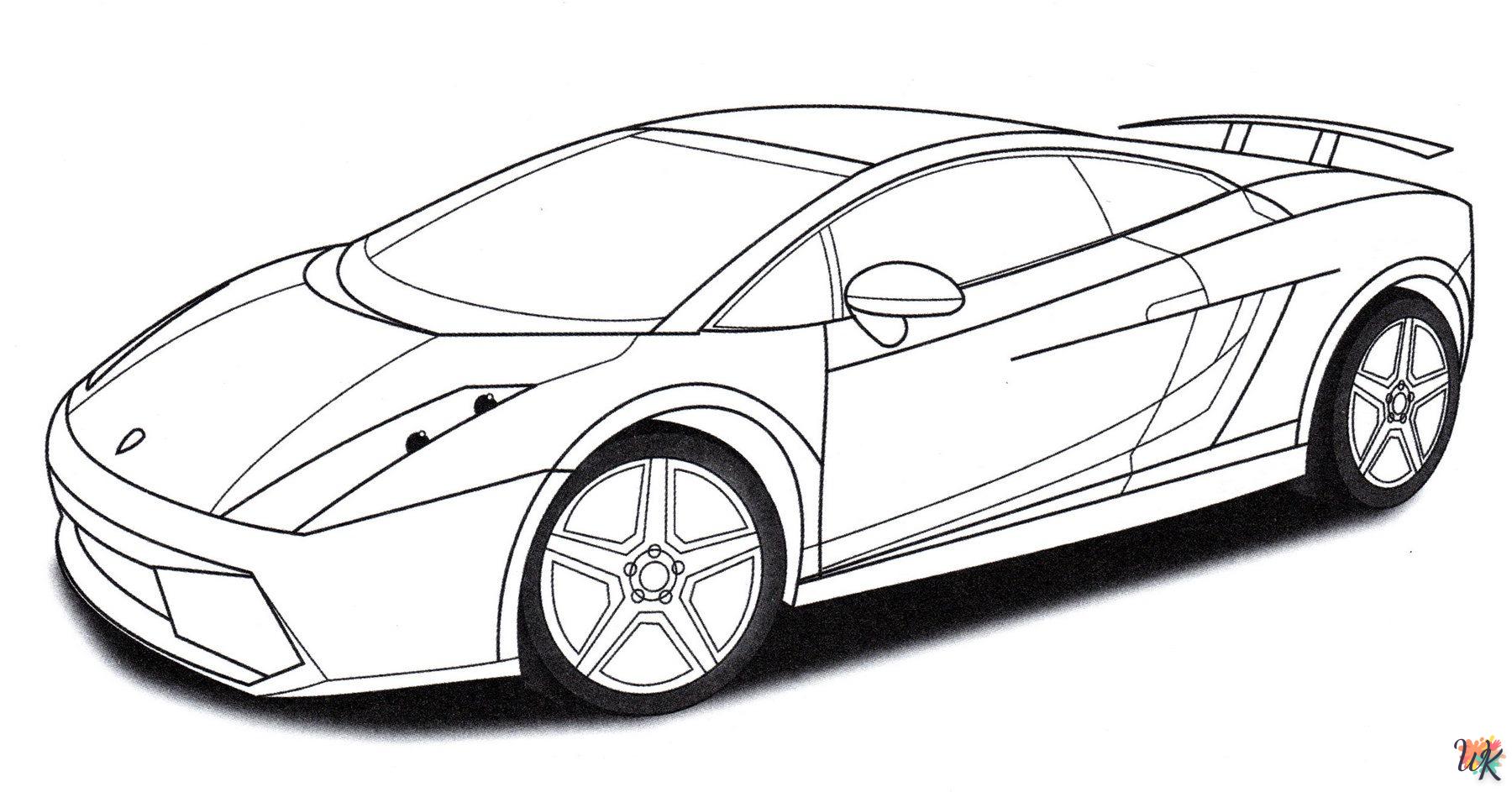 lamborghini kleurplaten 10