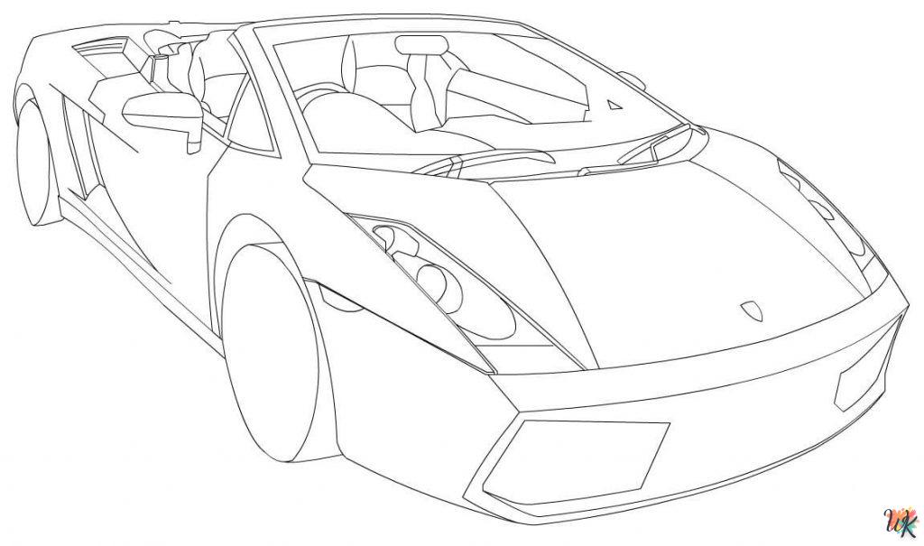 lamborghini kleurplaten 11