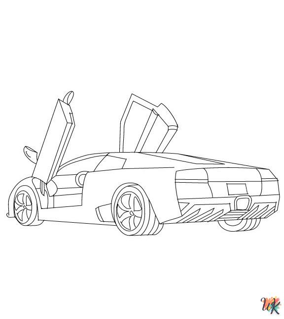 lamborghini kleurplaten 27
