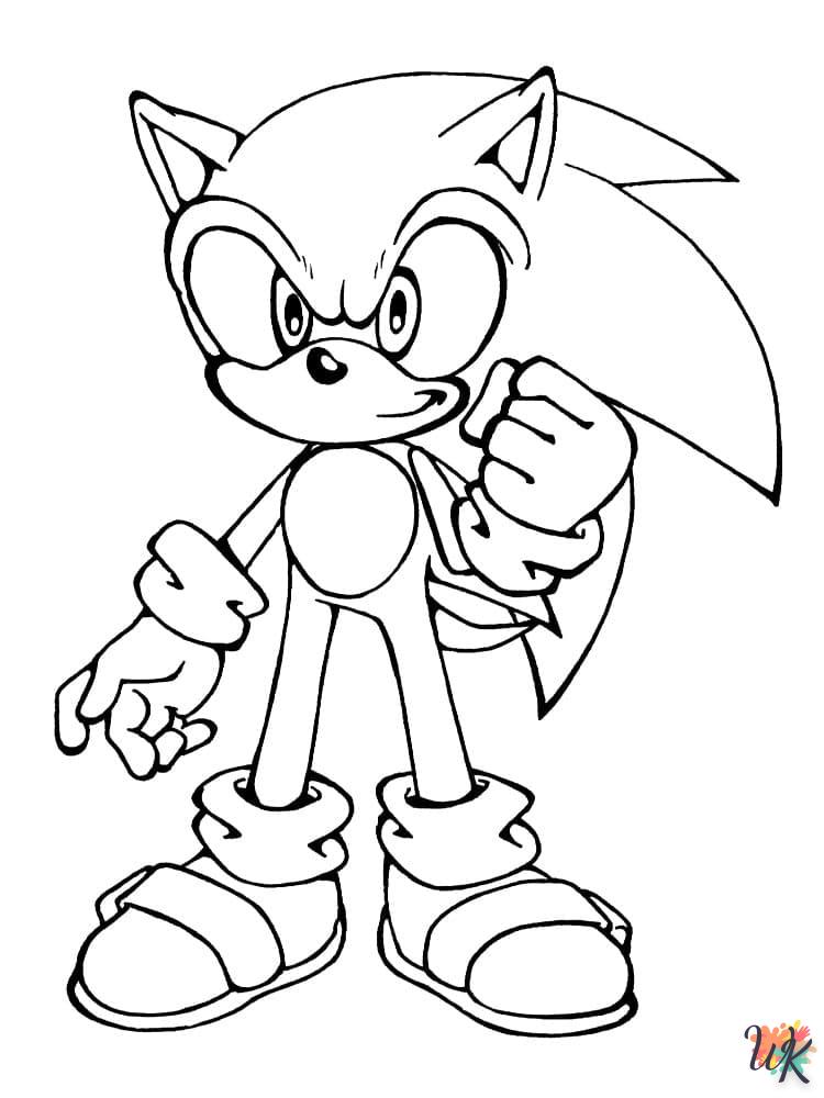 sonic kleurplaten 11