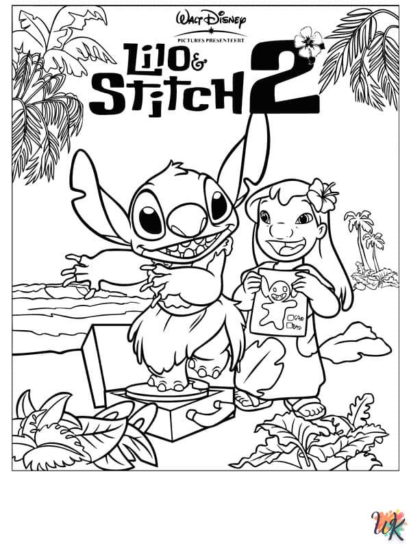 Lilo and Stitch kleurplaten 20