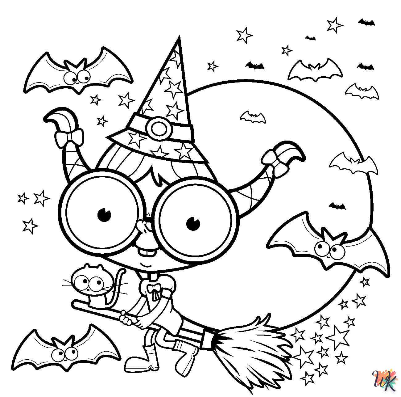 halloween kleurplaten 8