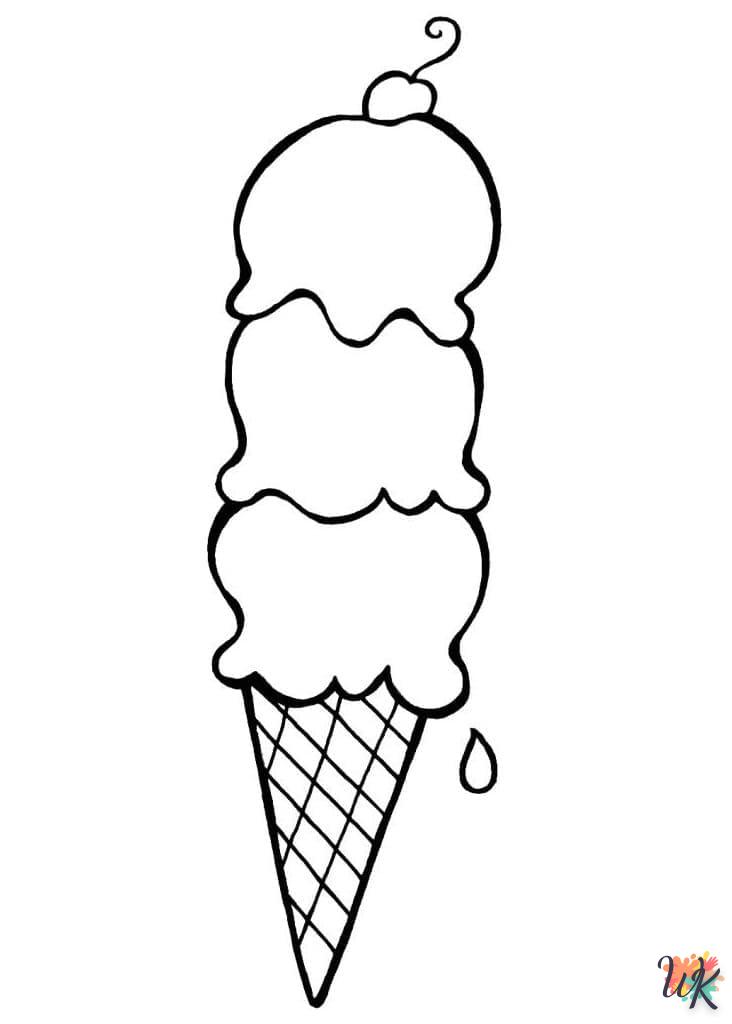kleurplaten ijsjes 8
