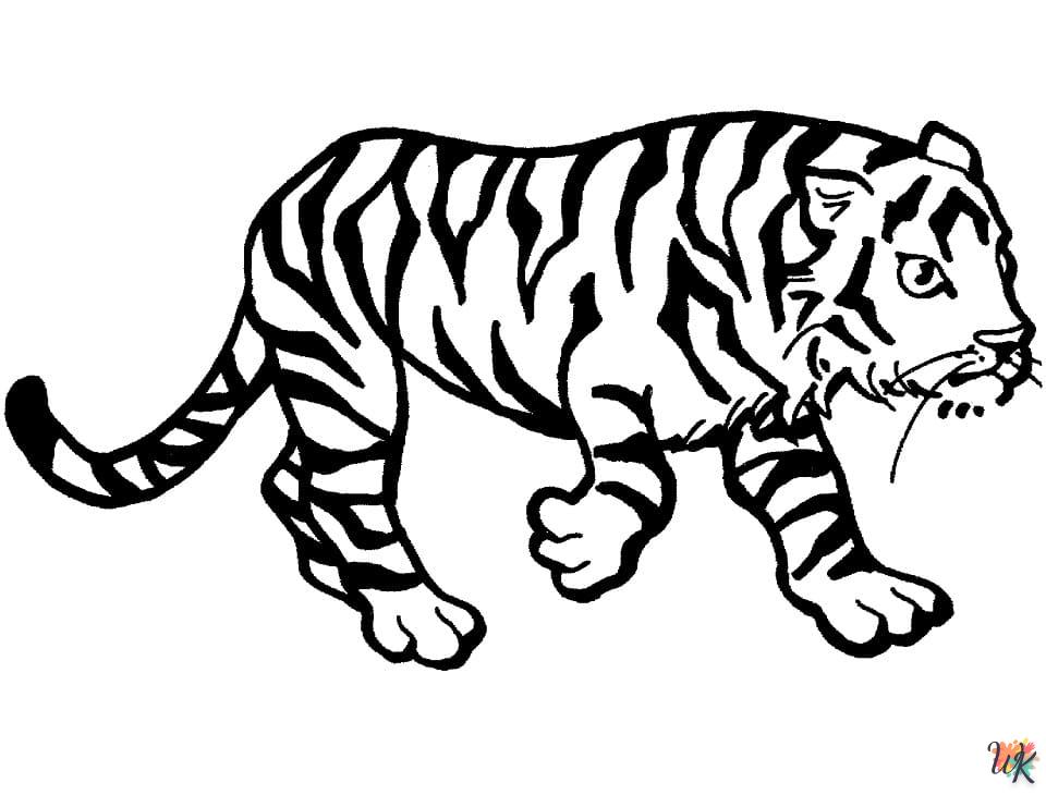 kleurplaten tijgers 22