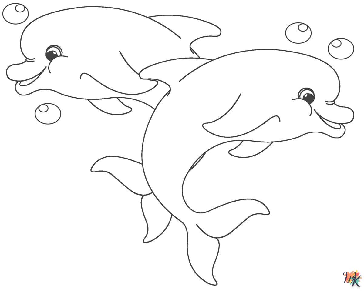 Dolfijnen Kleurplaten 21