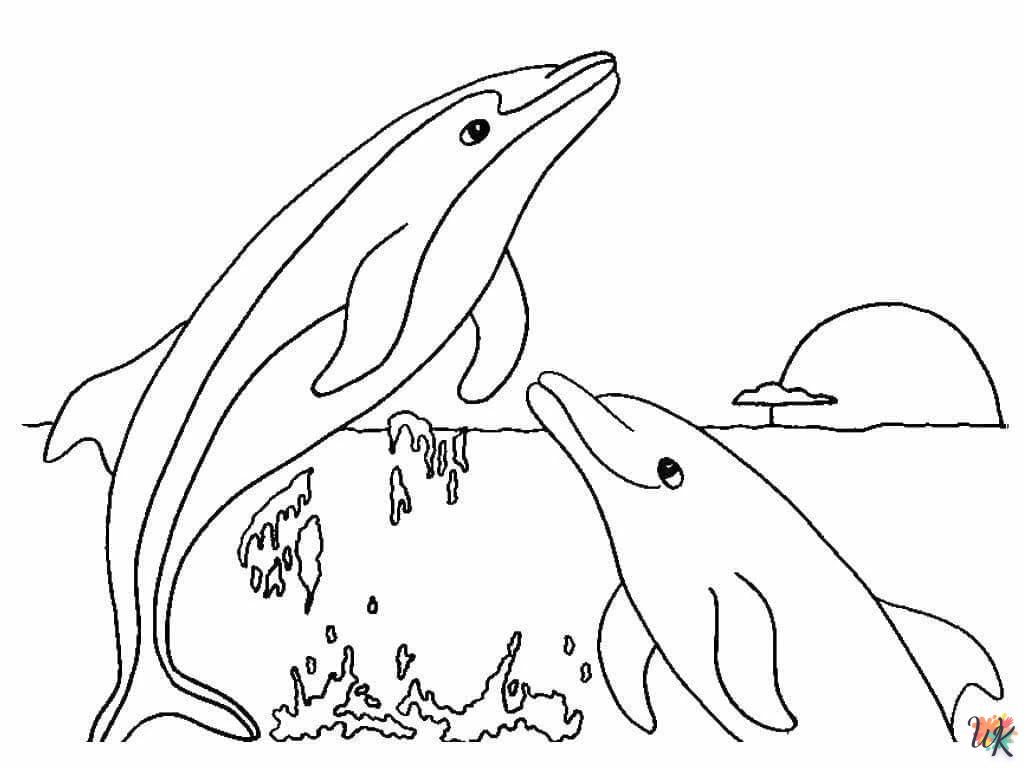 Dolfijnen Kleurplaten 23