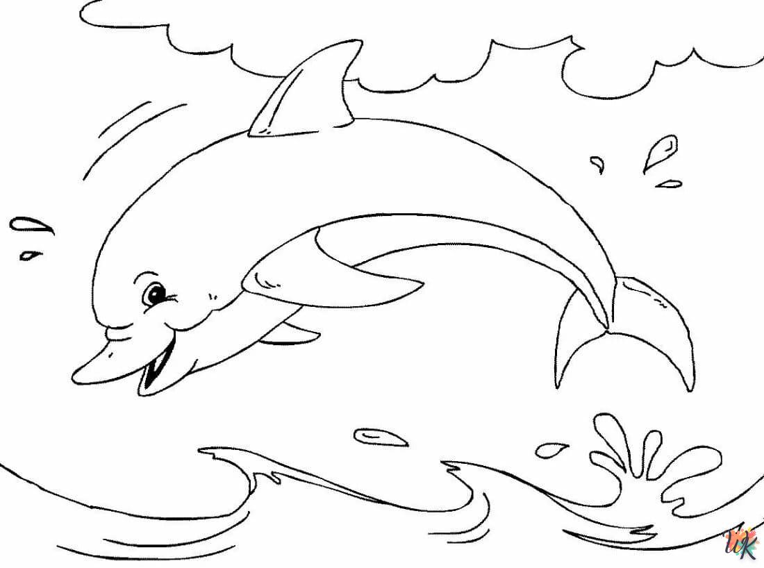 Dolfijnen Kleurplaten 25