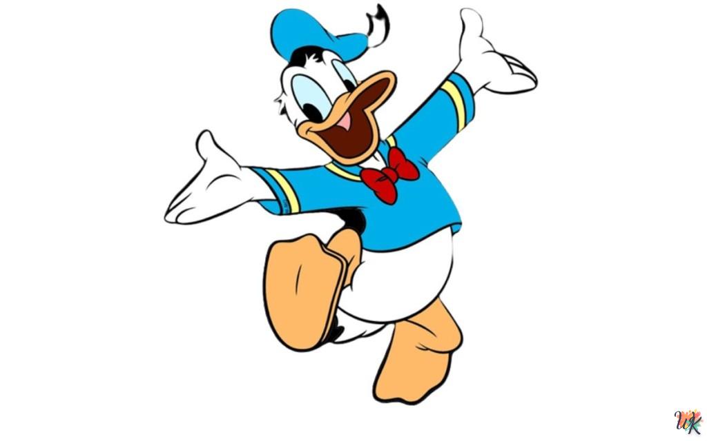 Donald Duck Kleurplaten Online Printen En Kleuren