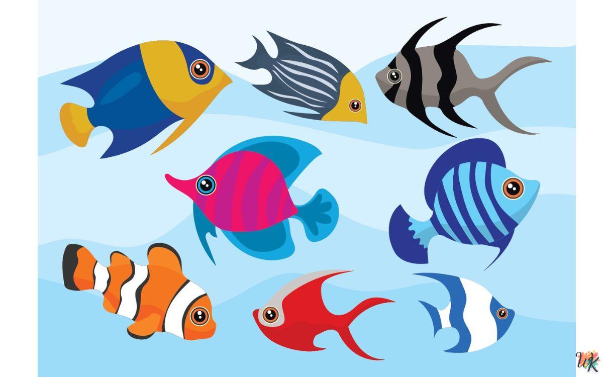 Kleurplaten Vissen logo