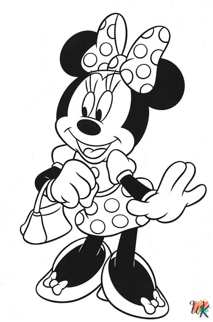 Minnie Mouse kleurplaten12