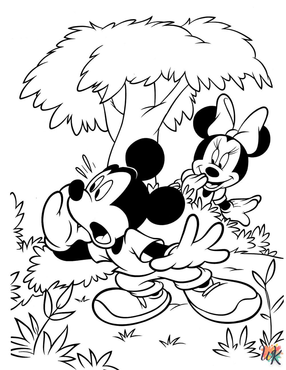 Minnie Mouse kleurplaten14
