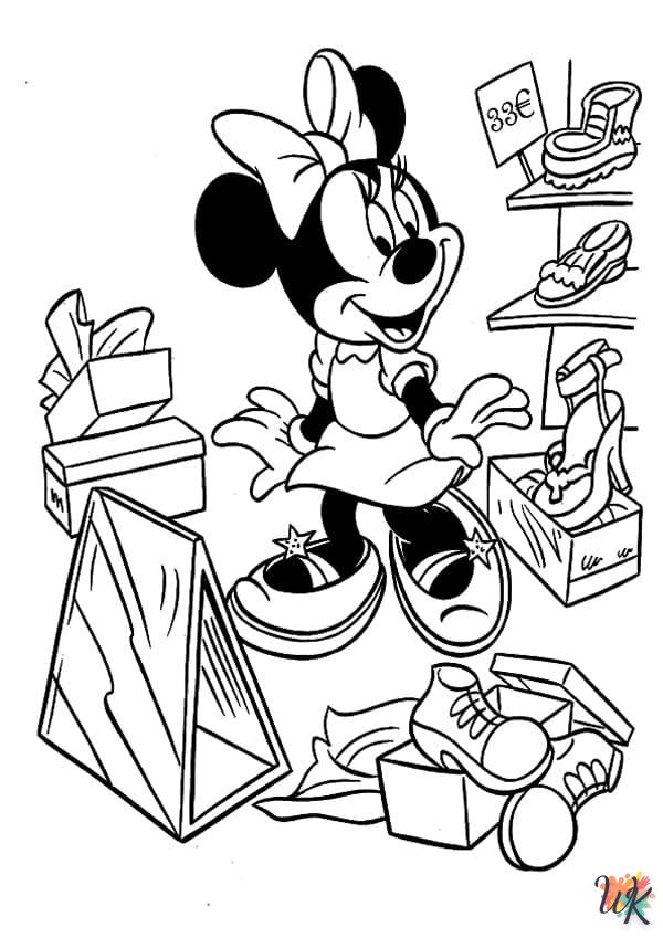 Minnie Mouse kleurplaten15