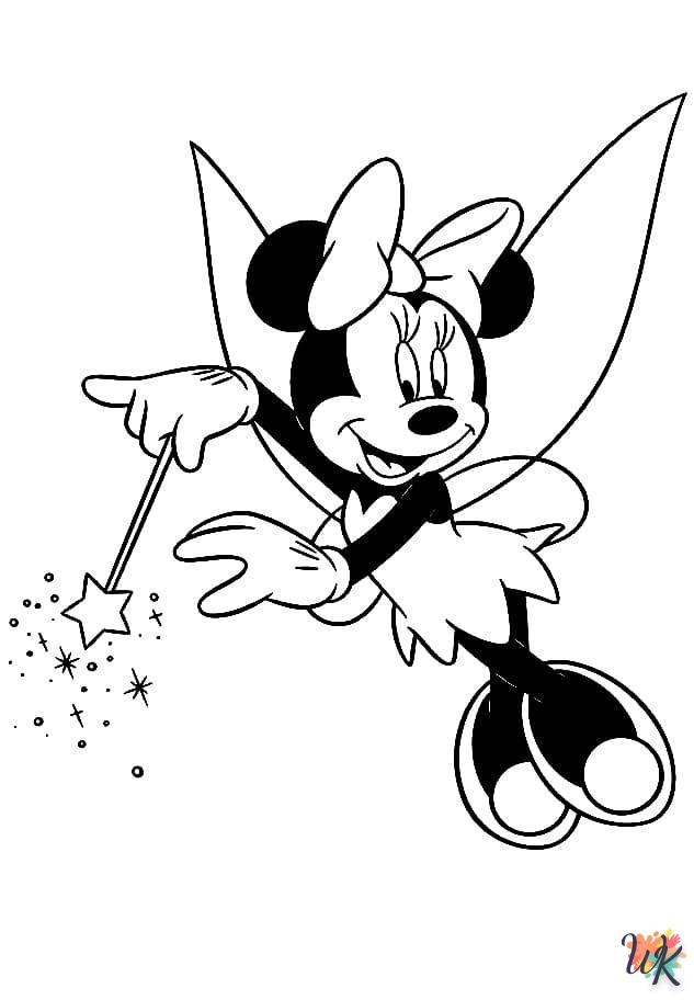 Minnie Mouse kleurplaten16