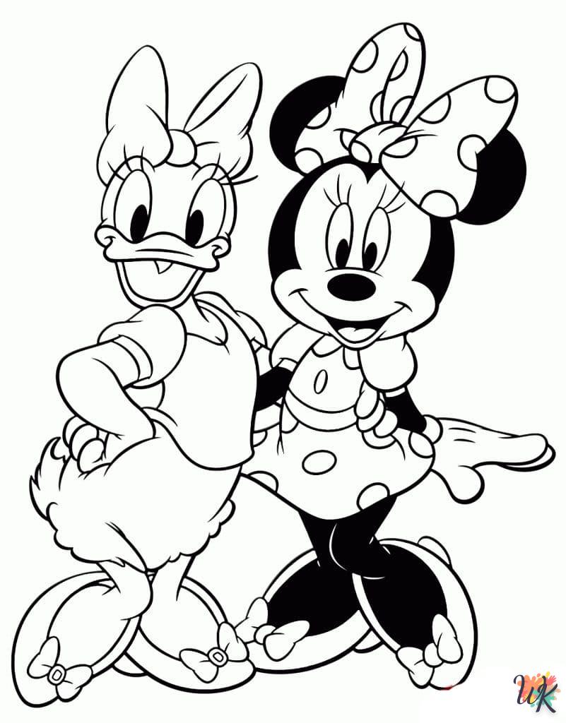 Minnie Mouse kleurplaten17