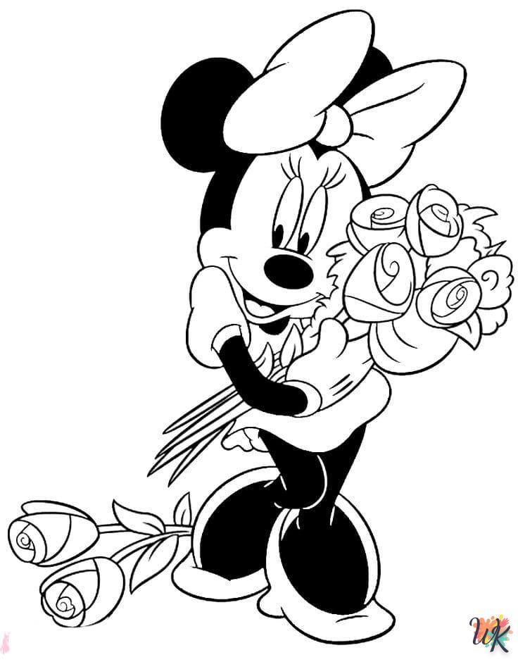 Minnie Mouse kleurplaten19