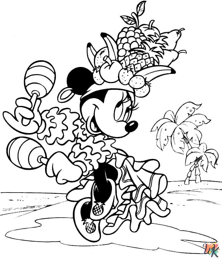 Minnie Mouse kleurplaten2