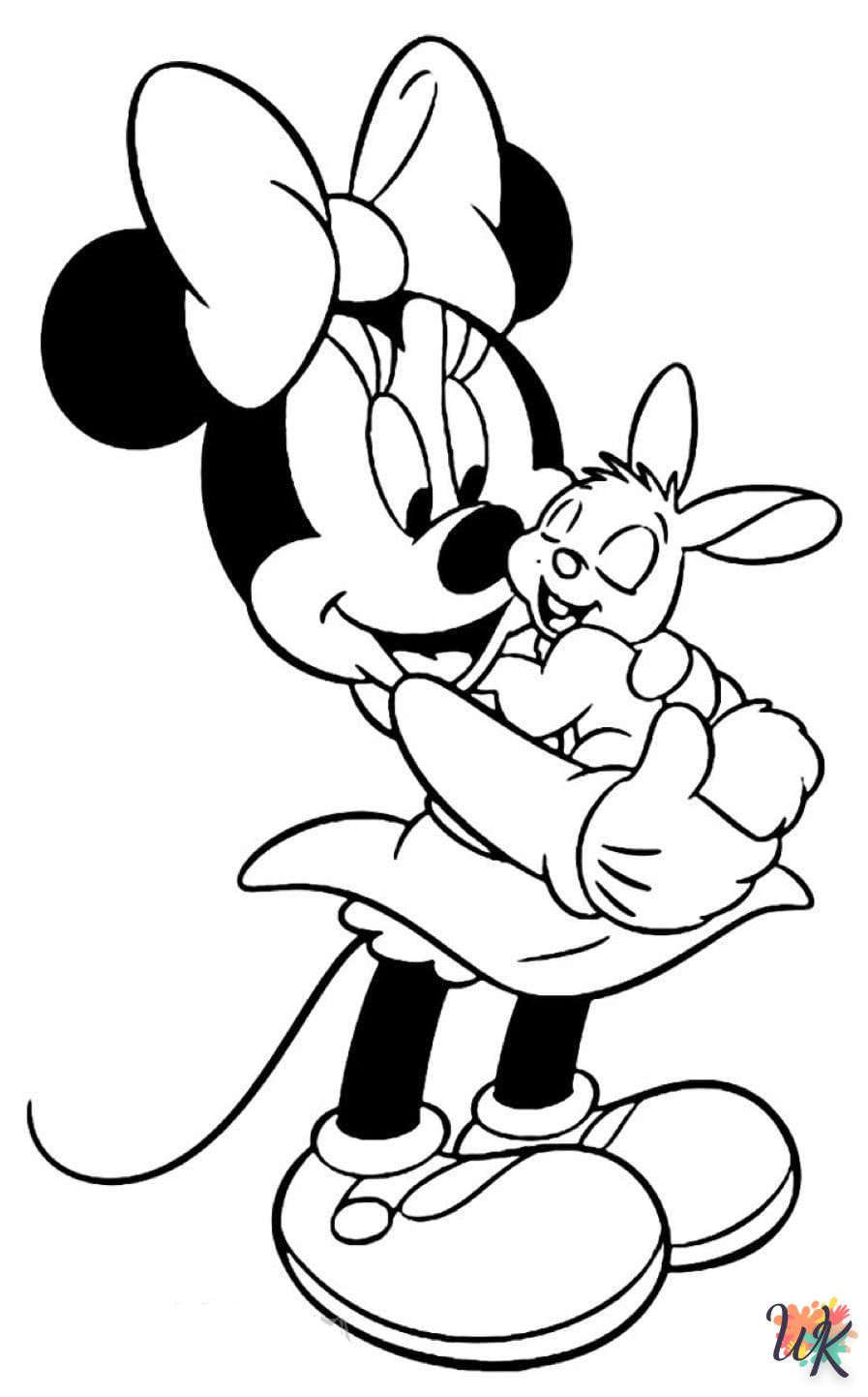 Minnie Mouse kleurplaten21