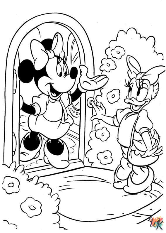 Minnie Mouse kleurplaten23