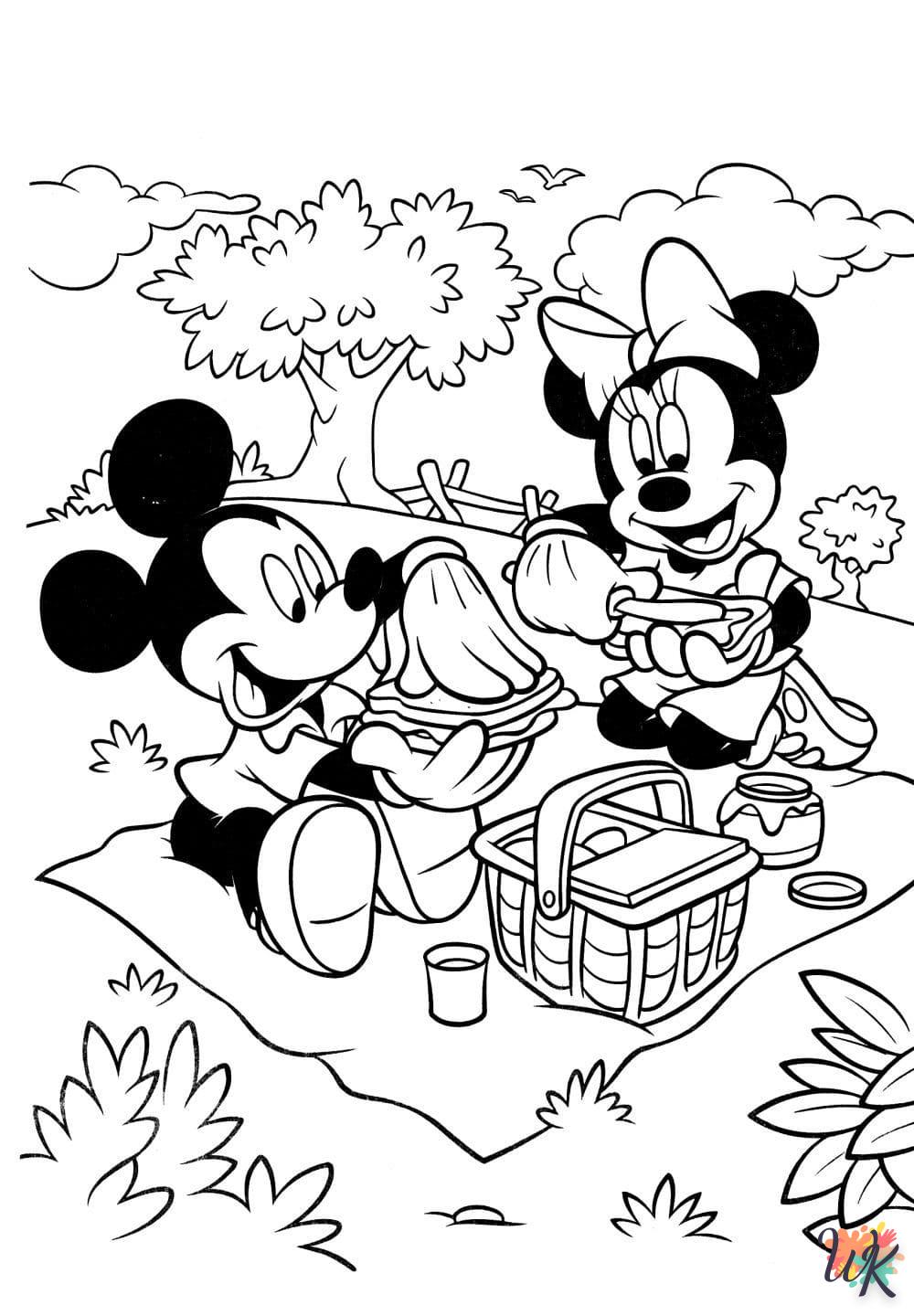 Minnie Mouse kleurplaten26