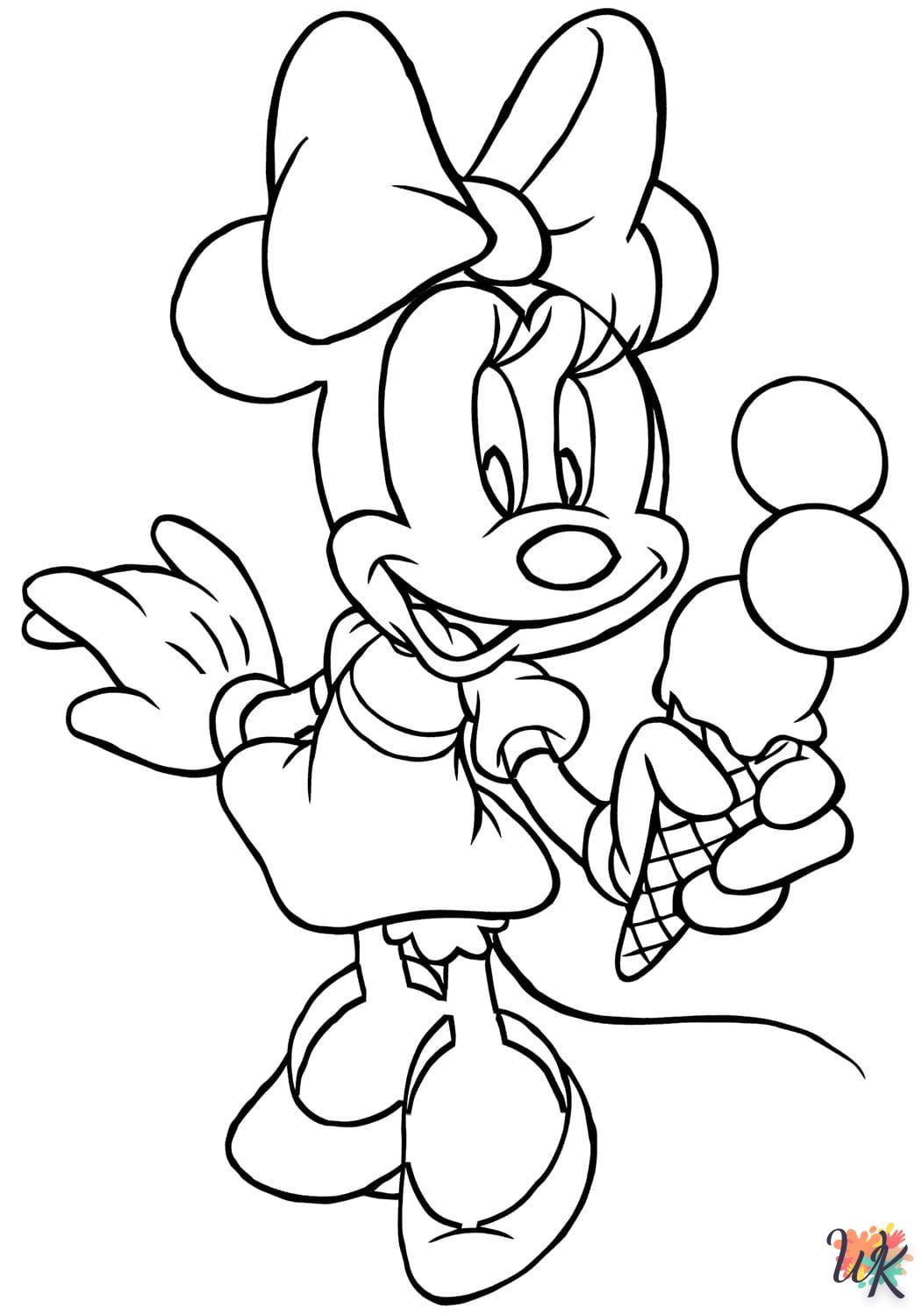 Minnie Mouse kleurplaten28