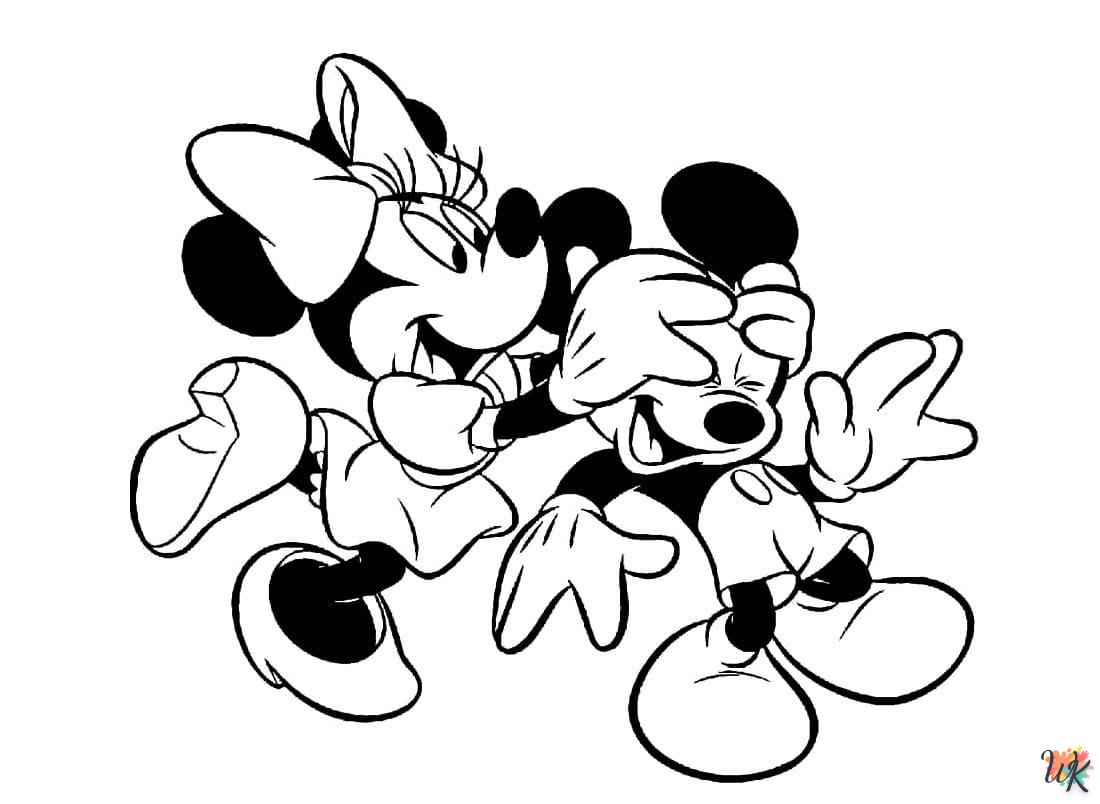 Minnie Mouse kleurplaten29