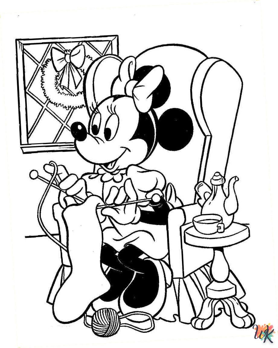 Minnie Mouse kleurplaten30