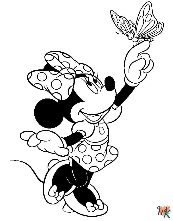 Minnie Mouse kleurplaten31