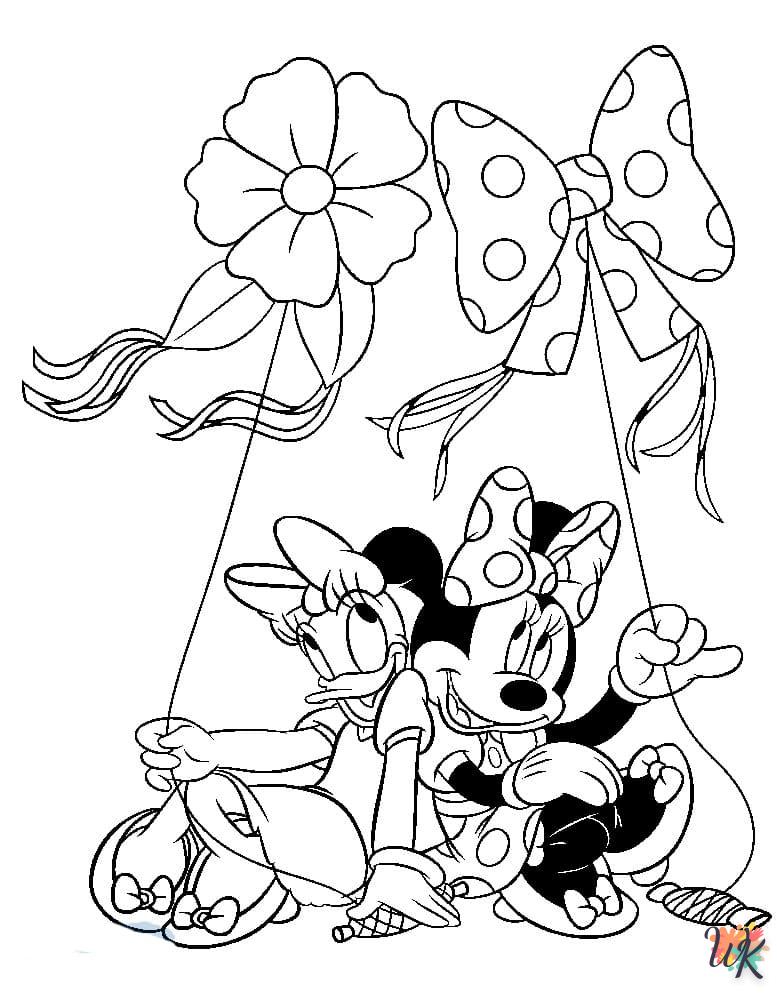Minnie Mouse kleurplaten32
