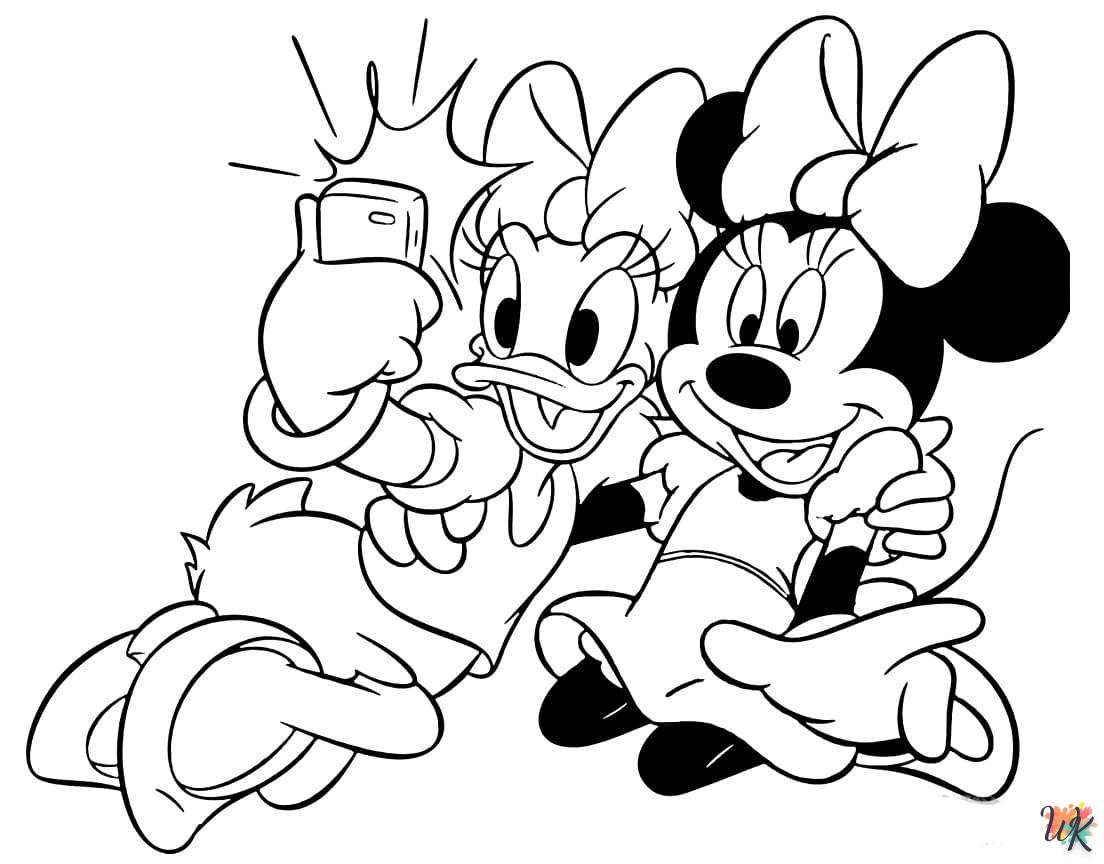 Minnie Mouse kleurplaten34
