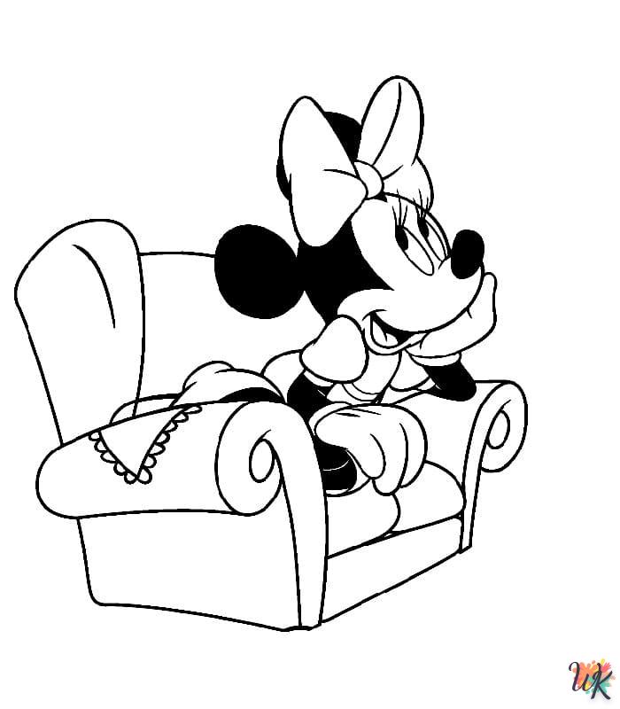 Minnie Mouse kleurplaten35