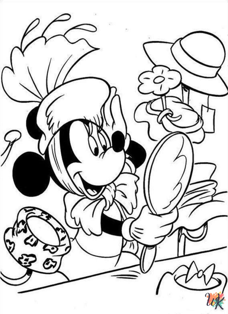Minnie Mouse kleurplaten38