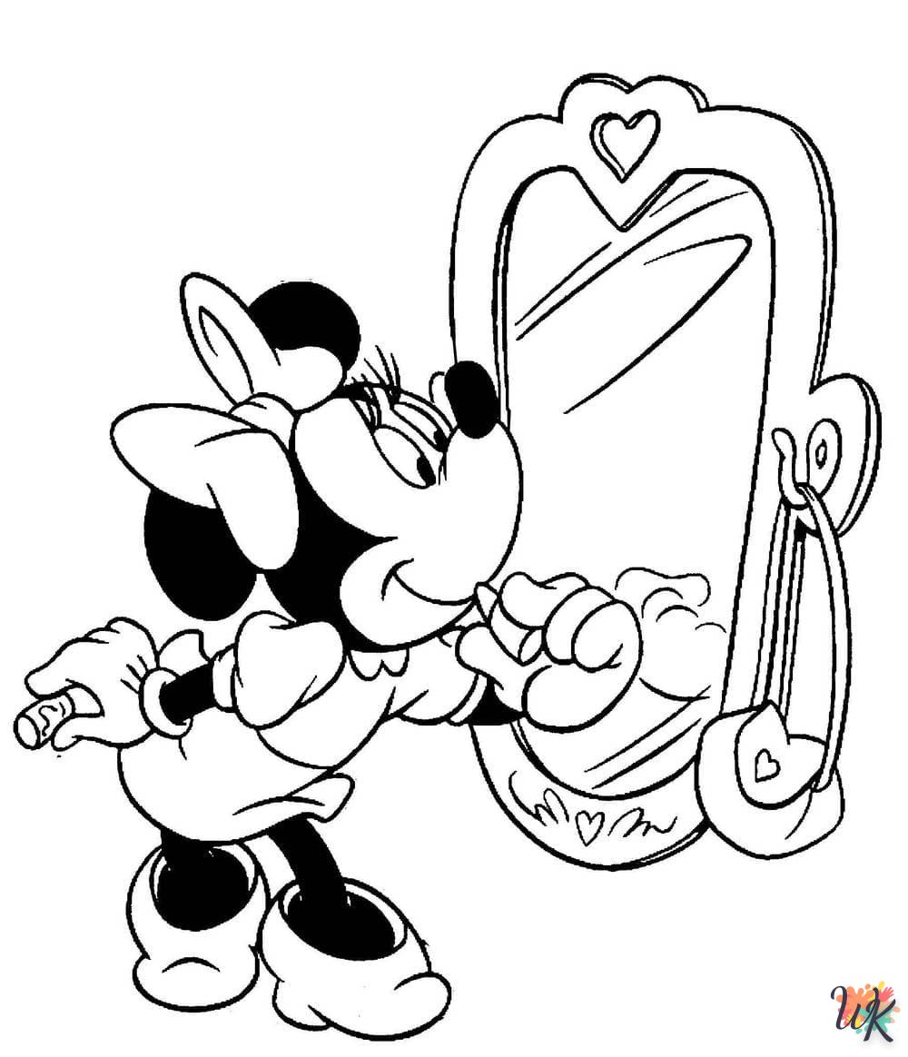Minnie Mouse kleurplaten39