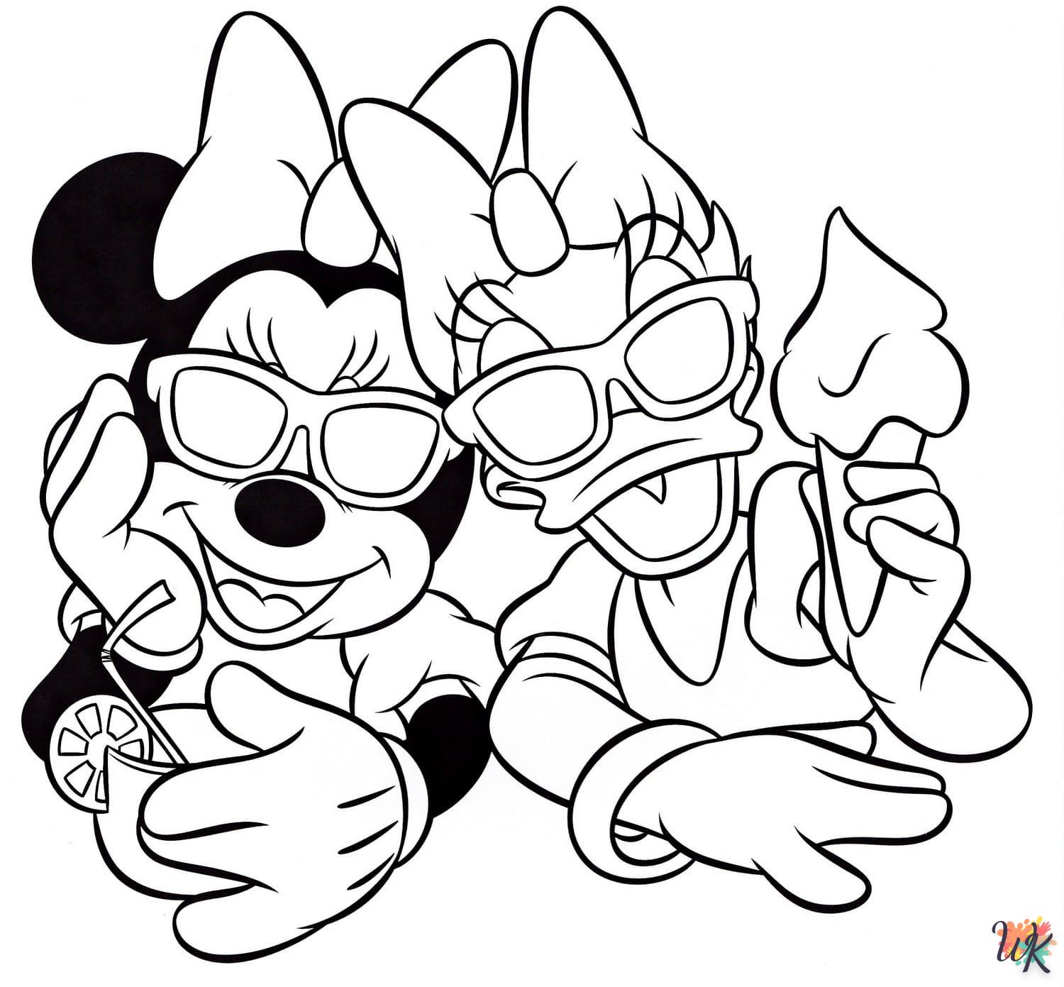 Minnie Mouse kleurplaten44