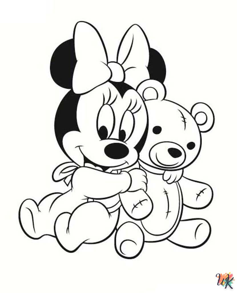 Minnie Mouse kleurplaten46