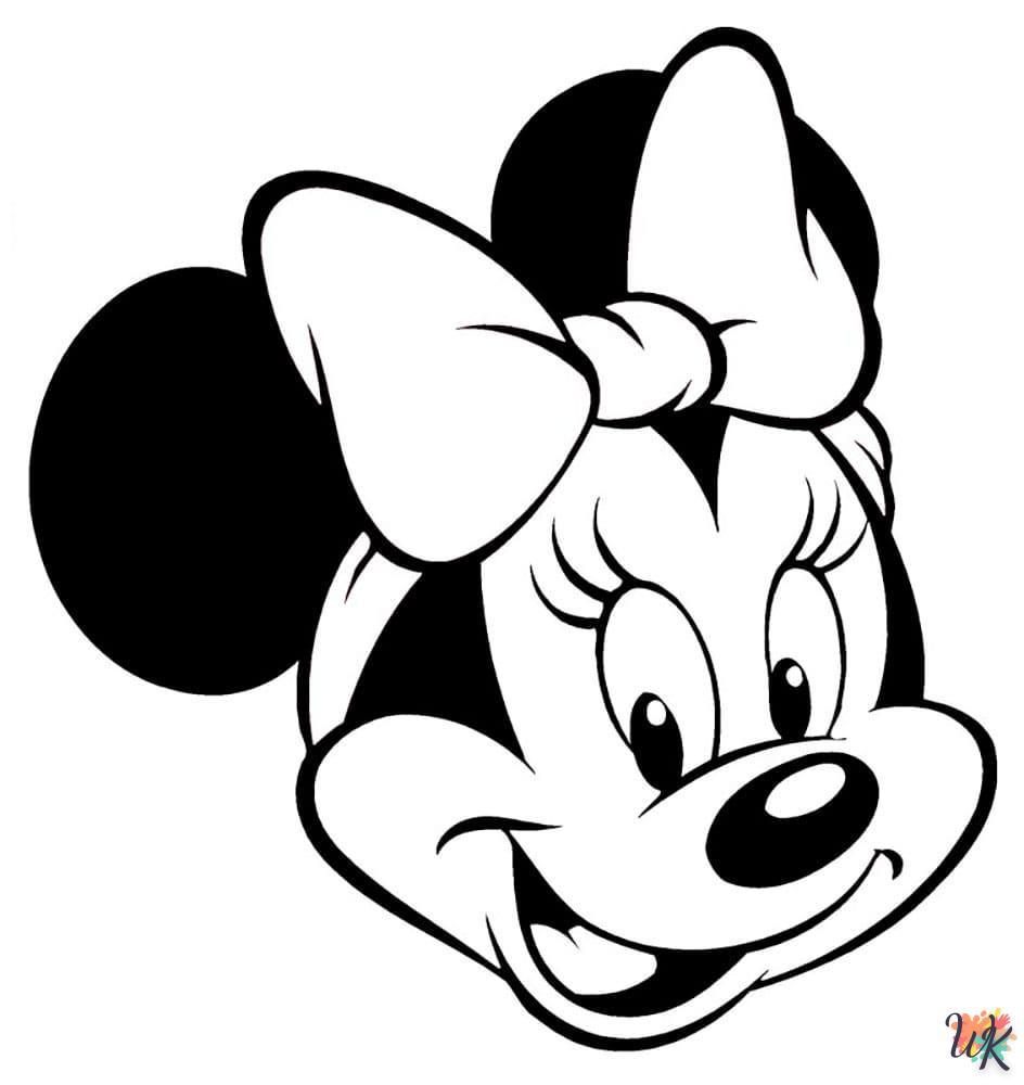 Minnie Mouse kleurplaten48