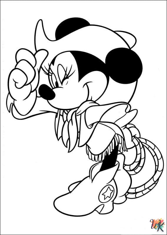 Minnie Mouse kleurplaten5