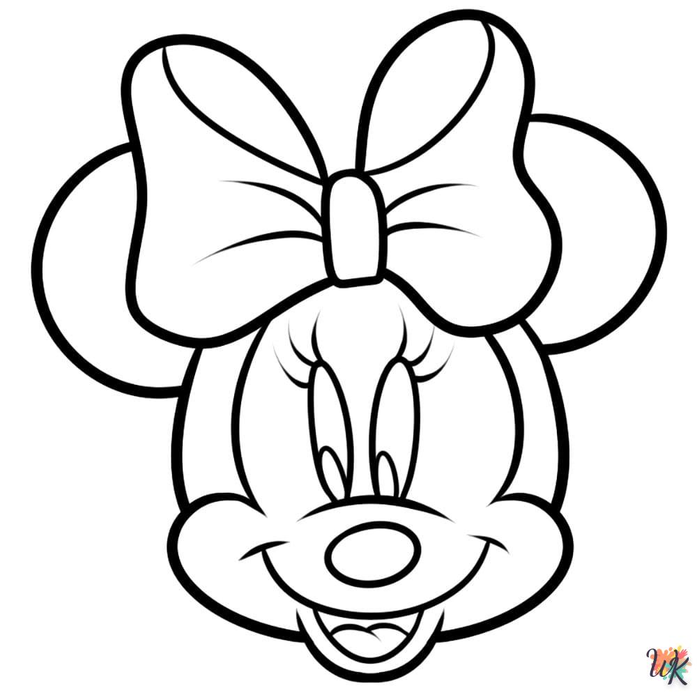 Minnie Mouse kleurplaten51