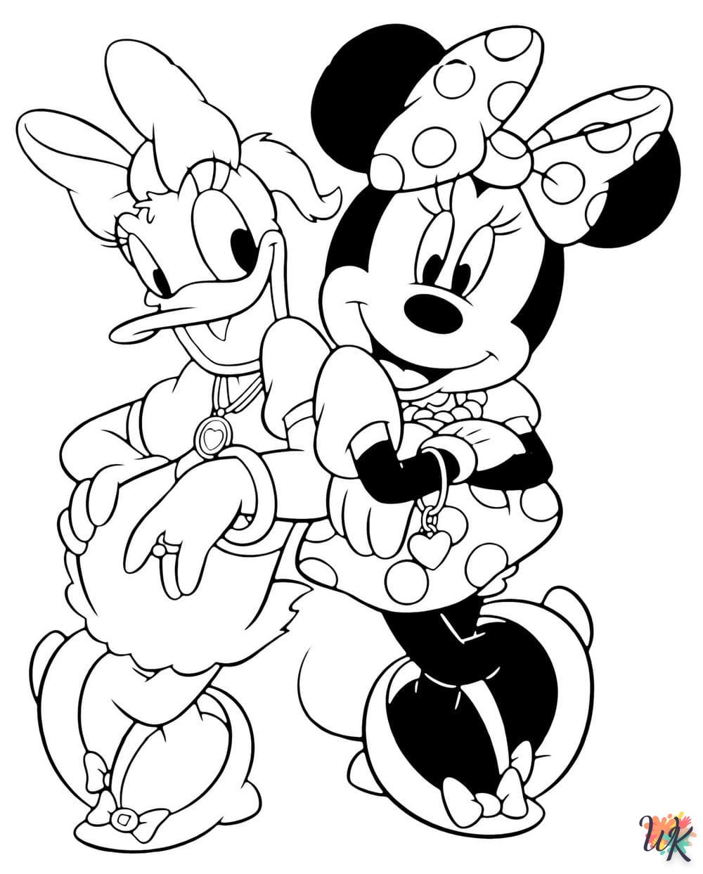 Minnie Mouse kleurplaten6