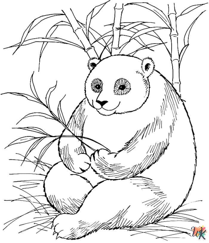 Pandabeer Kleurplaten2