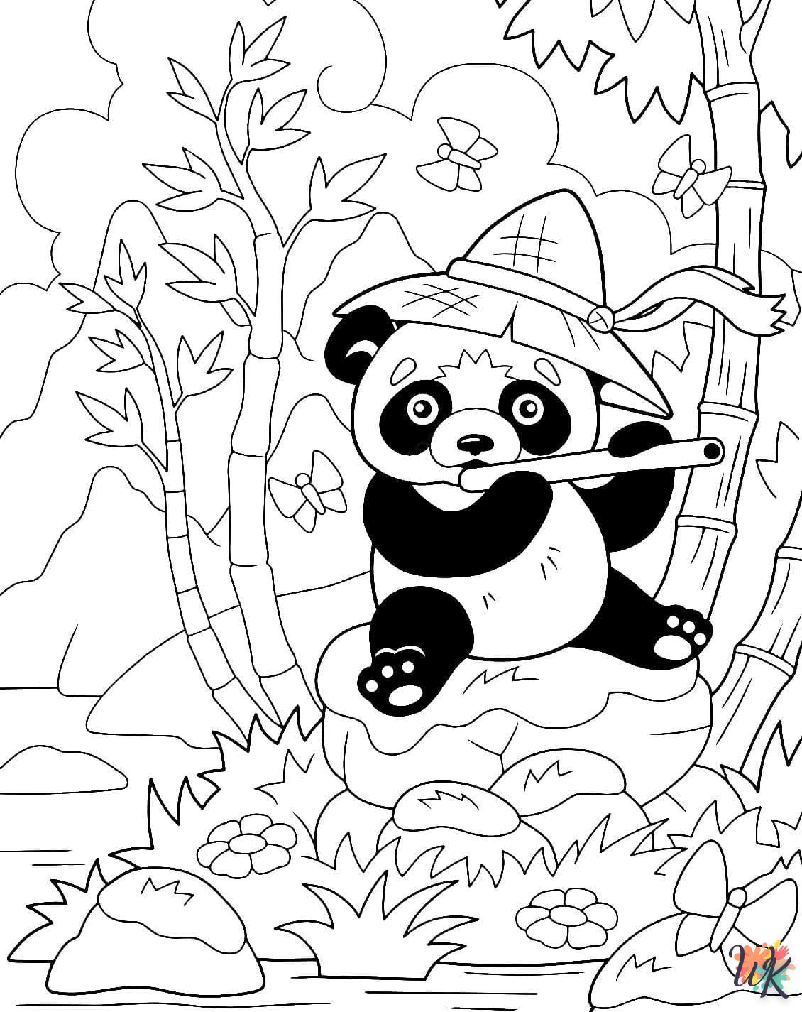 Pandabeer Kleurplaten21