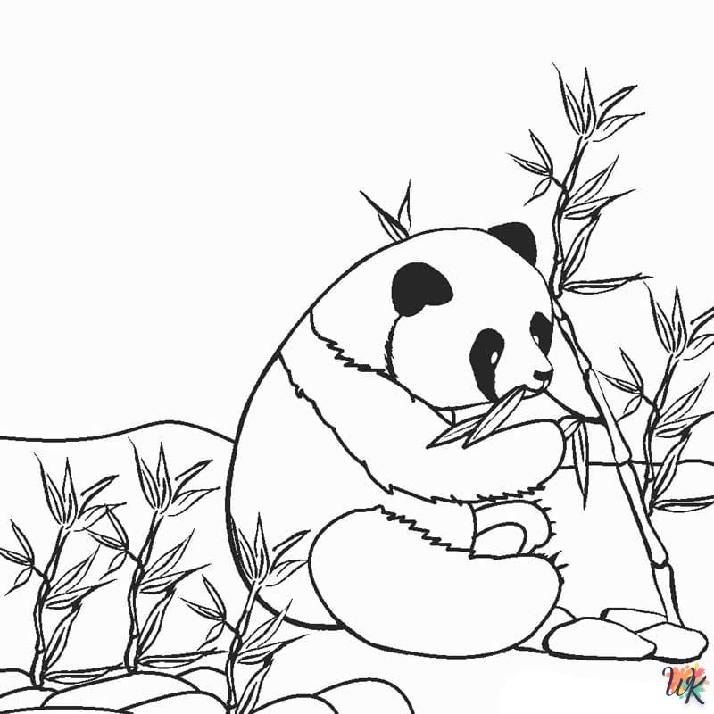 Pandabeer Kleurplaten46