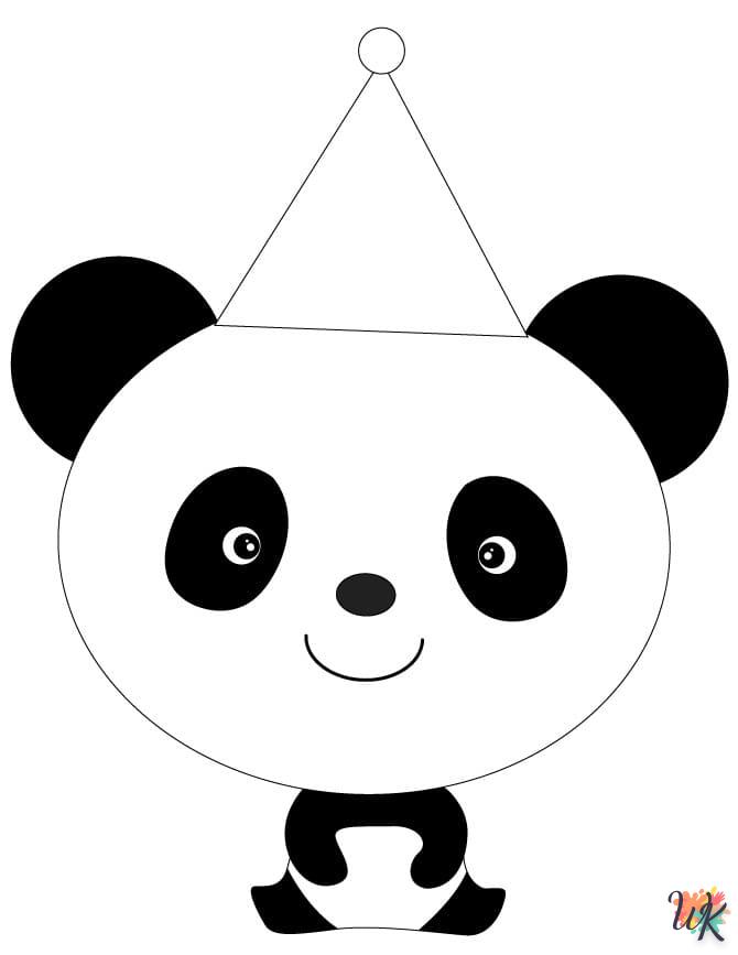 Pandabeer Kleurplaten57