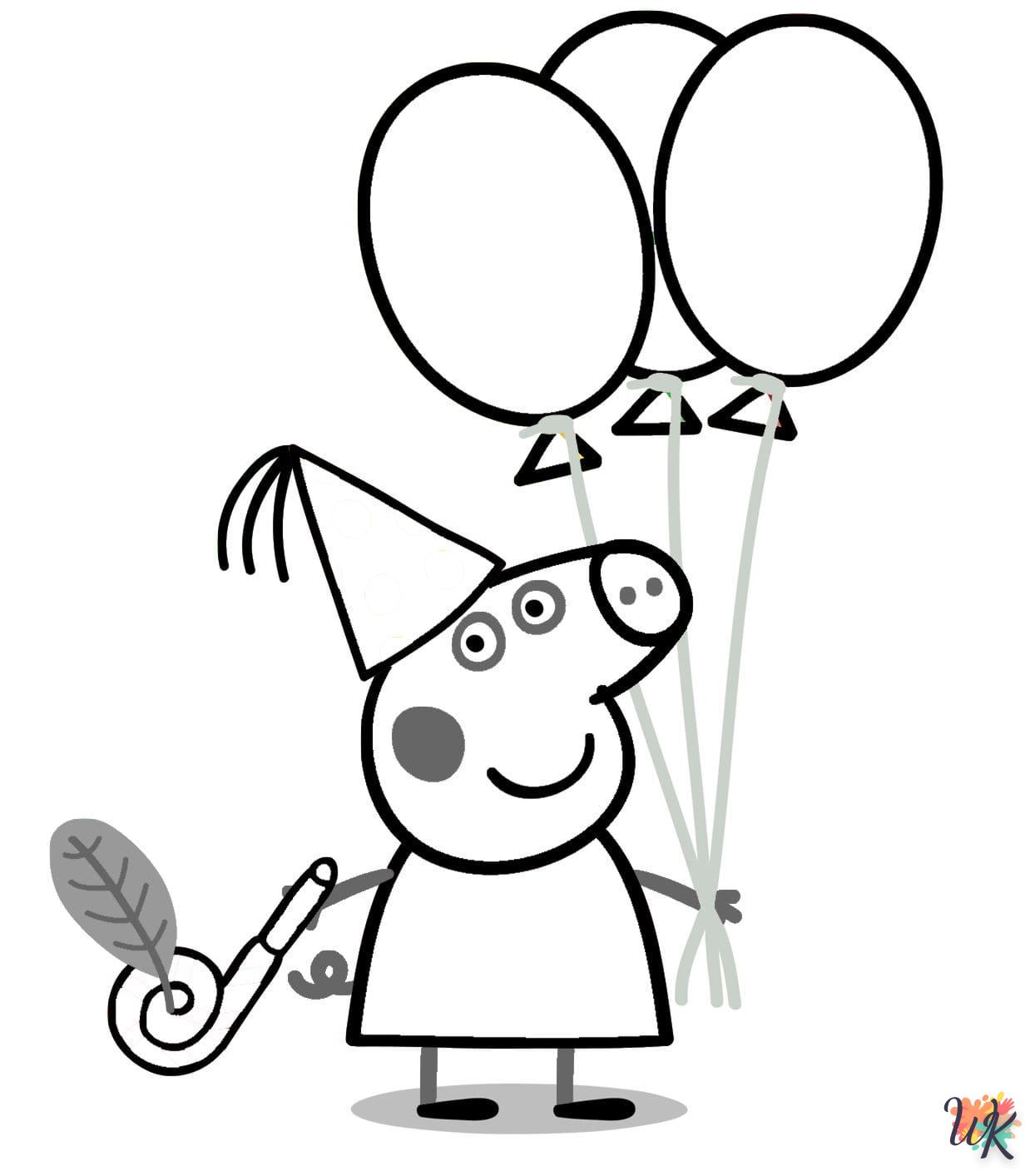 Peppa Pig Kleurplaten12