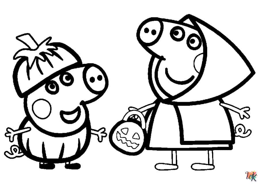 Peppa Pig Kleurplaten2